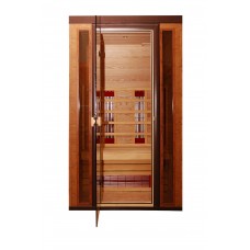 Дверь банная, 1900*700 мм, стекло-бронза матовая, коробка-Термоабаш